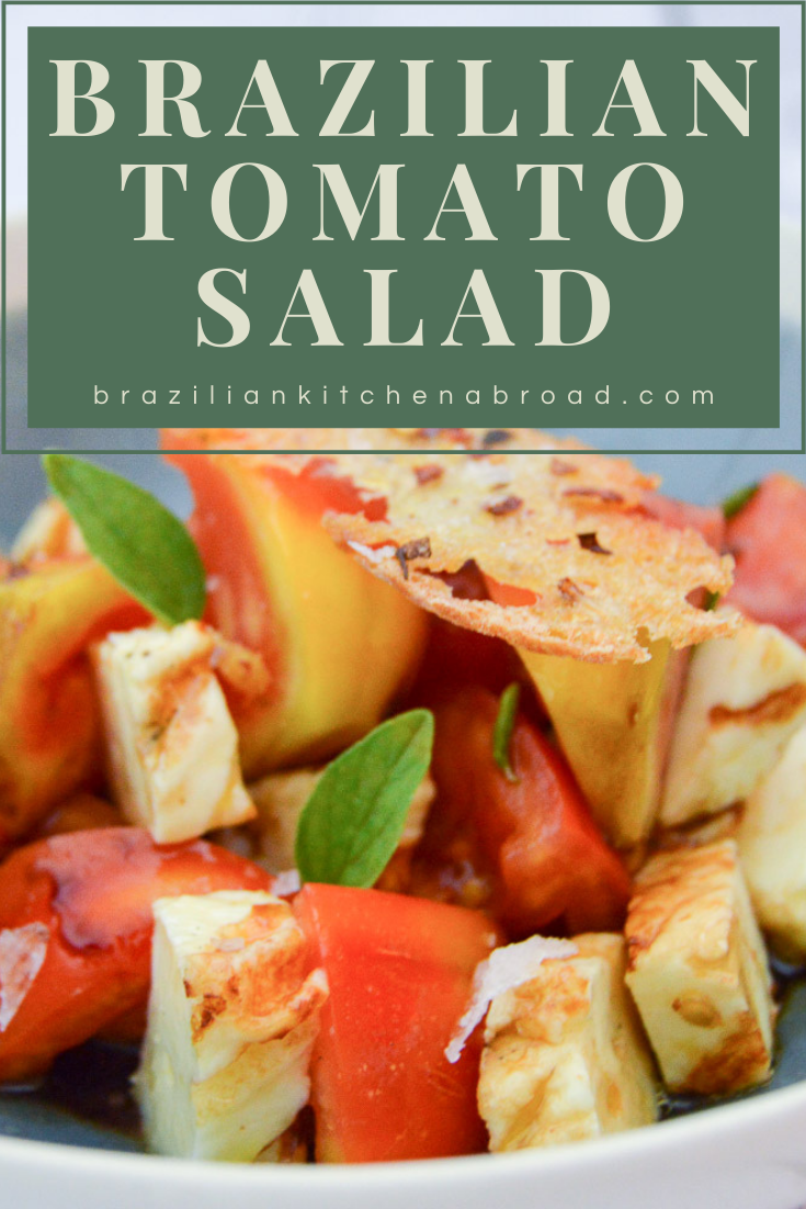 Brazilian Tomato Salad Recipe with Balsamic Vinegar - Brazilian Kitchen ...