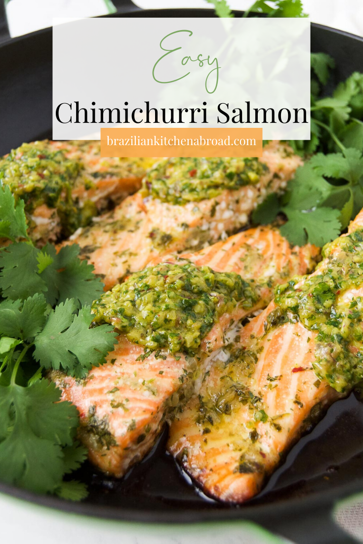 Chimichurri Salmon - Brazilian Kitchen Abroad