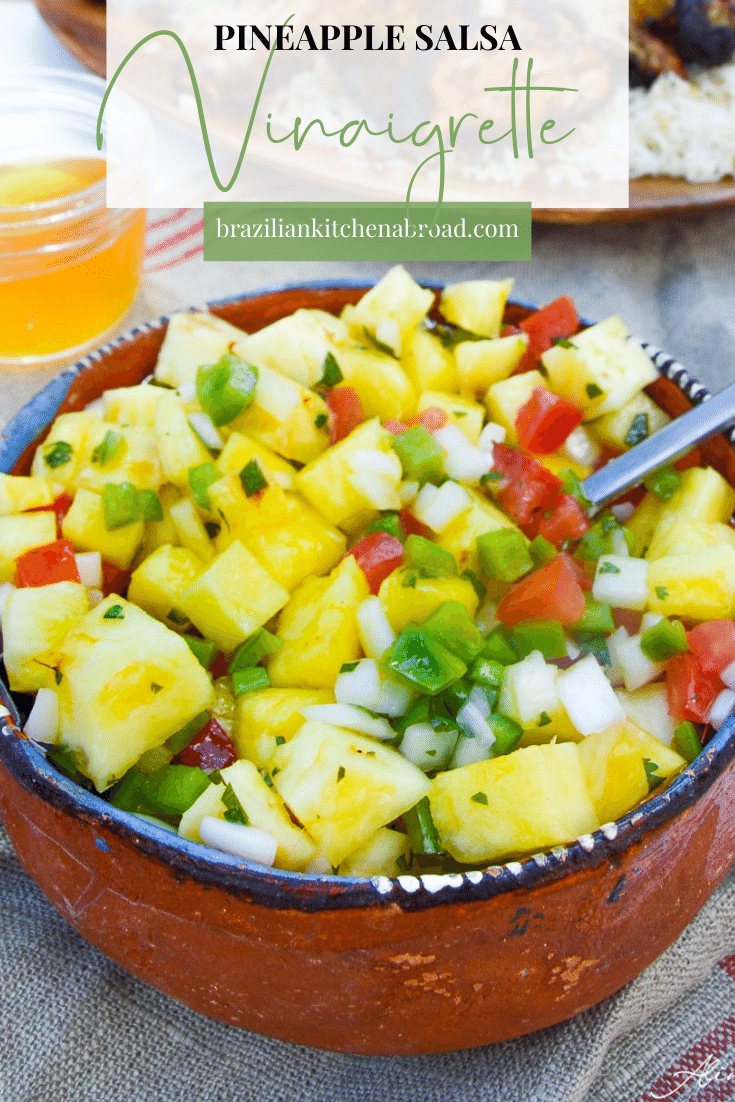 Pineapple Salsa Vinaigrette - Brazilian Kitchen Abroad