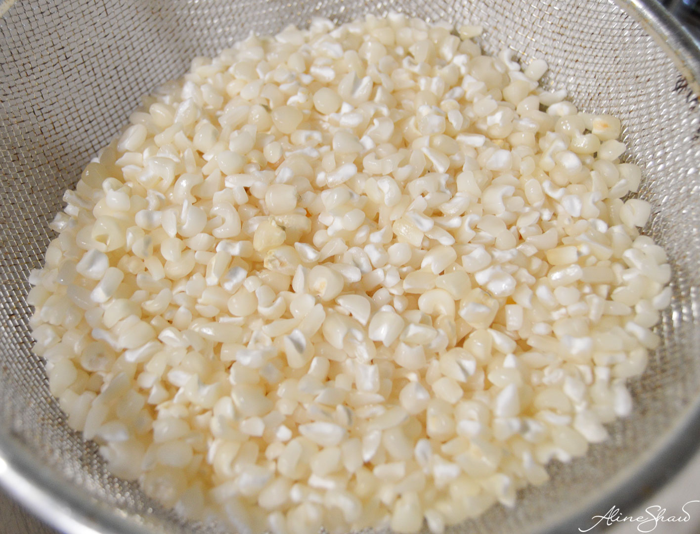 Canjica, Brazilian White Corn and Coconut Porridge - Prep