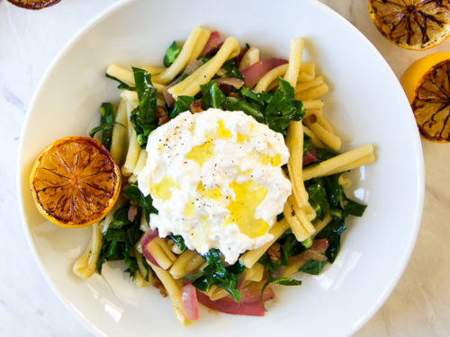 Collard Greens Pasta