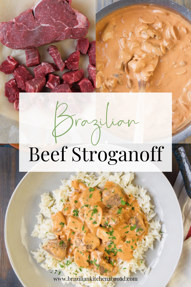 Brazilian Beef Stroganoff - Brazilian Kitchen Abroad