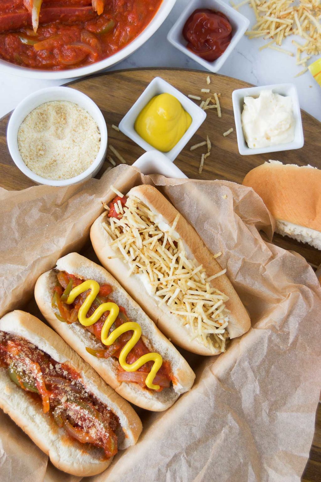 Cachorro Quente - Brazilian Hot Dogs - Brazilian Kitchen Abroad