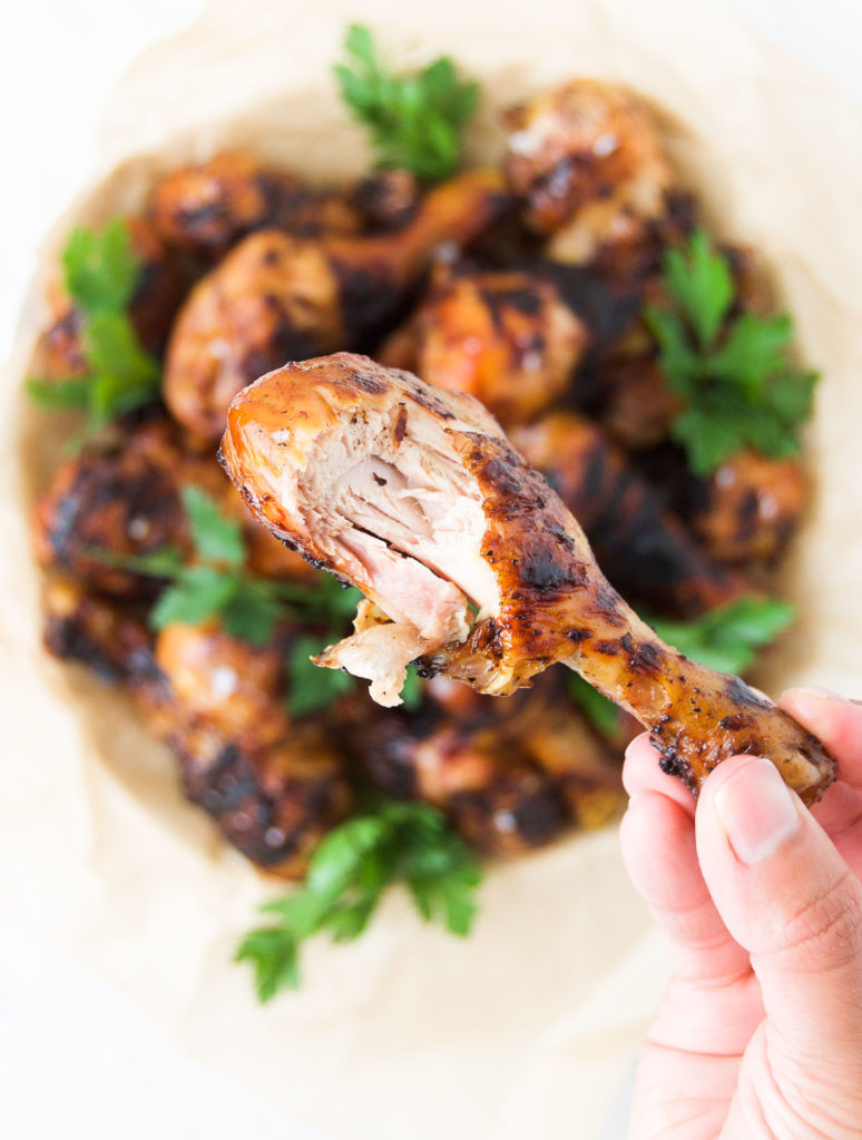 One bit Beer Marinated Grilled Drumstick