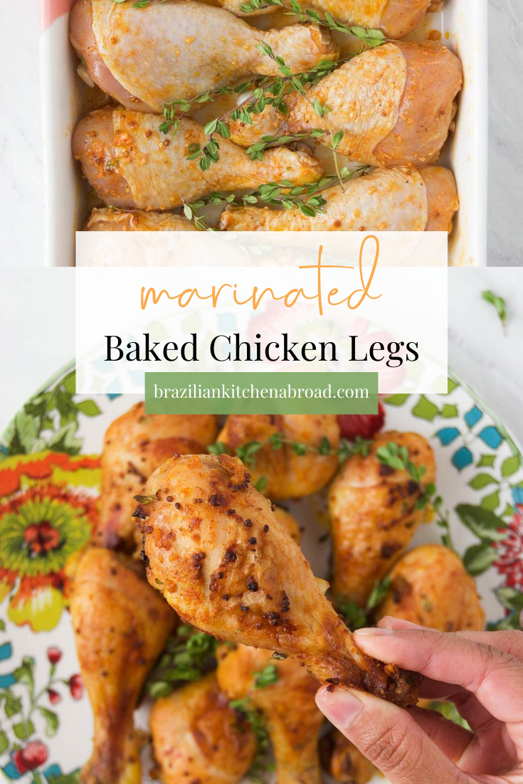 Baked Chicken Legs Recipe - Brazilian Kitchen Abroad