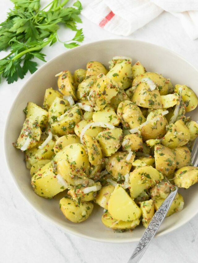 No Mayo, All Flavor: Delicious Vegan Potato Salad Recipe