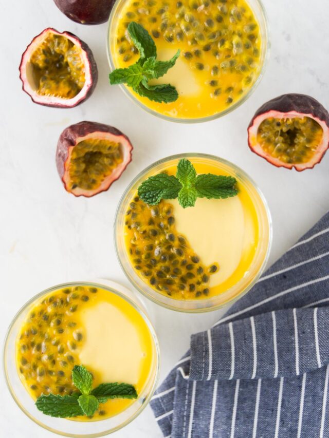 Indulge in Brazil's Passion Fruit Mousse A Creamy, Tart Delight