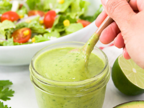 Creamy Lime Avocado Dressing Creamy Lime Avocado Dressing