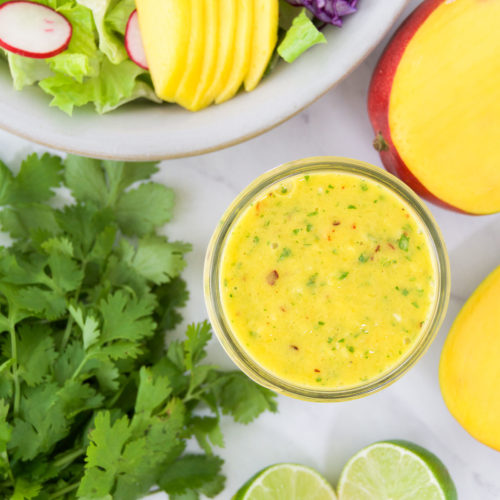 How to make Sweet-Spicy Mango Salad Dressing