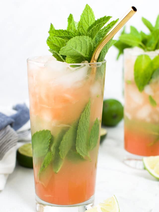 Tropical Guava Mojitos: Refreshing Spring Cocktail Recipe