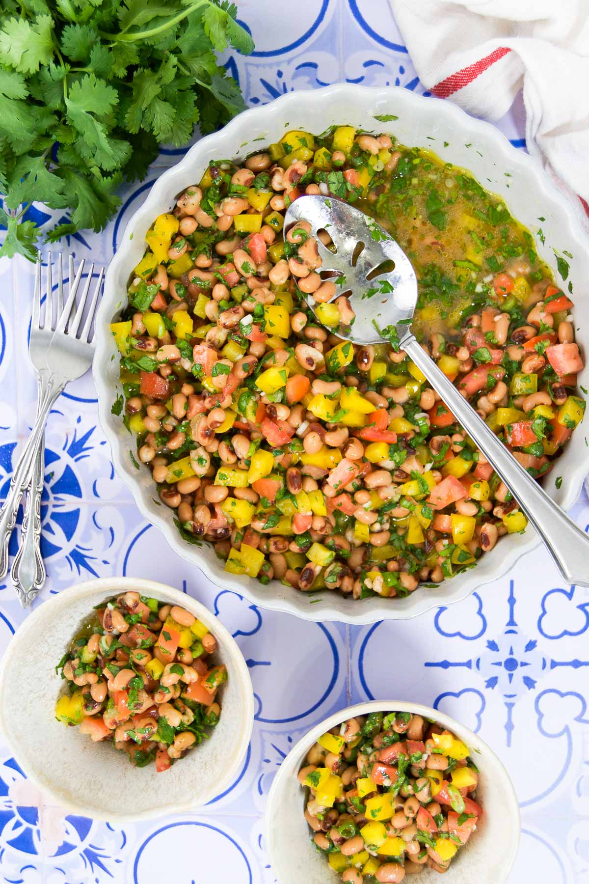 Black Eyed Peas Salad Brazilian Kitchen Abroad