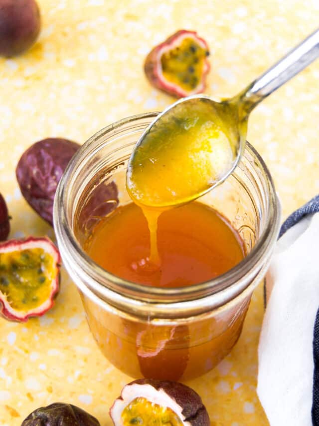 Easy Passion Fruit Sauce: Versatile Sweet Topping!