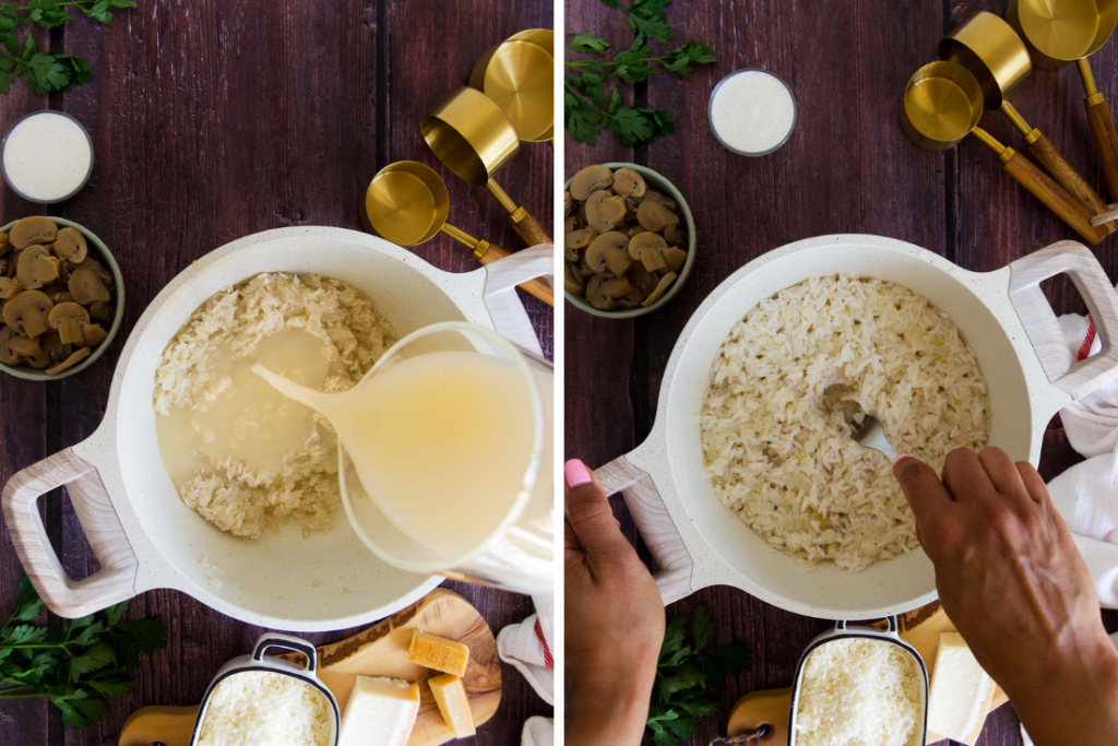 Brazilian Creamy Rice Recipe - Arroz à Piamontese - Brazilian Kitchen ...